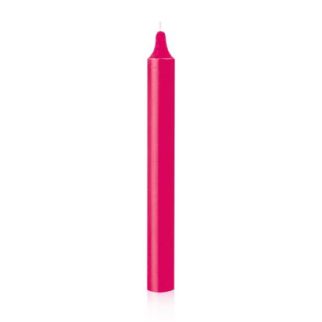 Bougie rose fonce